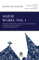 Major Works, Volume I - Imperium Press 1922602221 Book Cover