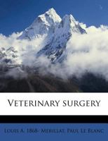 Veterinary Surgery 1018168419 Book Cover