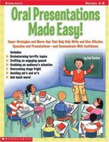 Oral Presentations Made Easy! 0439207622 Book Cover