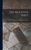 The MLA style sheet 1014631742 Book Cover
