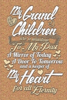 Vision Board Planner Diary Notebook 1-Year Calendar: My Grandchildren 6x9 Lined Journal 120-Pages 1705575447 Book Cover