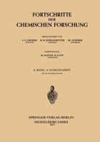 Fortschritte Der Chemischen Forschung 3662375176 Book Cover