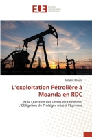 L'exploitation Pétrolière à Moanda en RDC (French Edition) 6203434876 Book Cover