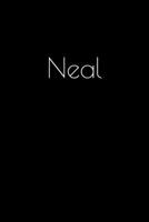 Neal: Notebook / Journal / Diary - 6 x 9 inches (15,24 x 22,86 cm), 150 pages. Personalized for Neal. 1694063143 Book Cover