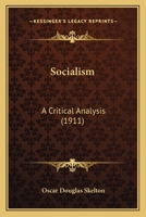 Socialism: A Critical Analysis 1014118115 Book Cover