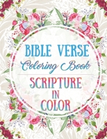 Bible Verse Coloring Book: Scripture in Color 1791607446 Book Cover