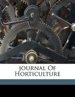 Journal of Horticulture 1146968612 Book Cover