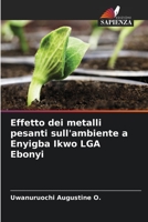 Effetto dei metalli pesanti sull'ambiente a Enyigba Ikwo LGA Ebonyi 6205728818 Book Cover