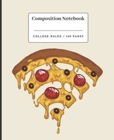 Composition Notebook: Pizza WiFi Small College Ruled Notebook 1675375003 Book Cover