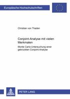 Conjoint-Analyse Mit Vielen Merkmalen: Monte Carlo-Untersuchung Einer Gebrueckten Conjoint-Analyse 3631385315 Book Cover
