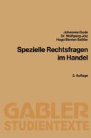 Spezielle Rechtsfragen Im Handel 340902932X Book Cover