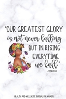 Health And Wellness Journal For Women: A Daily Self-Care Journal For Cultivating Healthy Habits, Gratitude And Self-Love (90 Days) 1671271483 Book Cover