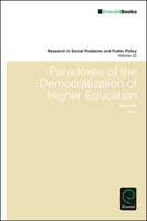 Paradoxes of the Democratization of Higher Education 1786352346 Book Cover