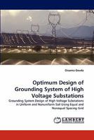 Optimum Design of Grounding System of High Voltage Substations 3844314318 Book Cover