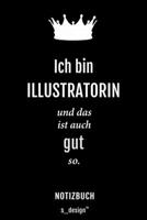 Notizbuch f�r Illustratoren / Illustrator / Illustratorin: Originelle Geschenk-Idee [120 Seiten kariertes blanko Papier] 1677580887 Book Cover