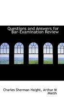 Questions and Answers for Bar-Examination Review 1240192541 Book Cover