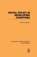 Social Policy in Developing Countries 0415850746 Book Cover