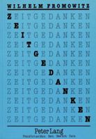Zeitgedanken 3820414398 Book Cover