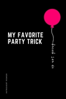 INTROVERT POWER My favorite party trick is not going: The secret strengths of INFJ Dot Grid Composition Notebook with Funny text Gift idea for Introverts 1710165650 Book Cover