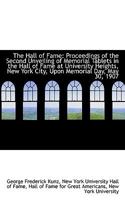 The Hall of Fame: Proceedings of the Second Unveiling of Memorial Tablets in the Hall of Fame 052647551X Book Cover