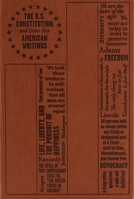 U.S. Constitution and Other Key American Writings (Word Cloud Classics) 1667209647 Book Cover