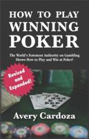 How To Play Winning Poker 0940685752 Book Cover