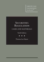 Securities Regulation, Cases and Materials (American Casebook Series) 1642424005 Book Cover