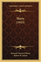 Thirty 1023235404 Book Cover
