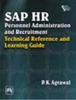 Sap Hr Personnel Administration and Recruitment 812033325X Book Cover