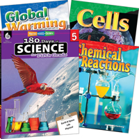 Learn-At-Home: Science Bundle Grade 5: 4-Book Set 0743974085 Book Cover