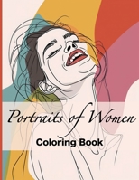 Portraits of Women Coloring Book 1923176048 Book Cover