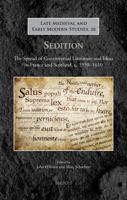 Sedition: The Spread of Controversial Literature and Ideas in France and Scotland, c. 1550-1610 (Late Medieval and Early Modern Studies, 28) 2503589901 Book Cover
