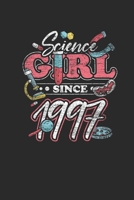 Science Girl Since 1997: Graph Paper Notebook –  Scientist , Student And Teacher Gift Idea 1693339145 Book Cover