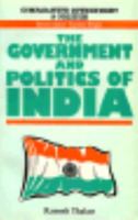 Government and Politics of India (Comparative Government and Politics) 0333591887 Book Cover