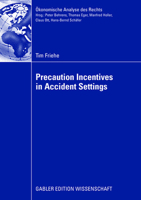 Precaution Incentives in Accident Settings 3834912921 Book Cover