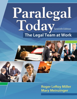 Paralegal Today: The Legal Team at Work 1337414050 Book Cover