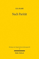 Nach Parität: Vulnerabilität Und Demokratie 3161639391 Book Cover
