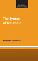 The Syntax of Icelandic 0521597900 Book Cover