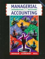 Managerial Accounting: Information for Decisions 0324222432 Book Cover