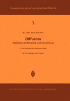 Diffusion: Methoden Der Messung Und Auswertung 3642852823 Book Cover