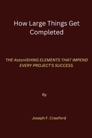 How Large Things Get Completed: THE AstonISHING ELEMENTS THAT IMPEND EVERY PROJECT'S SUCCESS. B0CTTTXTYD Book Cover