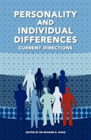 Personality and Individual Differences: Current Directions 1921513667 Book Cover