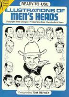 Ready-To-Use Illustrations of Men's Heads (Dover Clip-Art Series) 0486244059 Book Cover