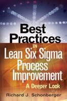 Best Practices in Lean Six Sigma Process Improvement 0470168862 Book Cover