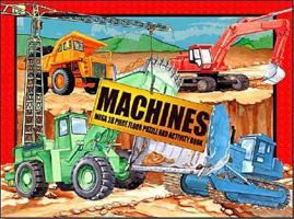 Machines: Mega Floor Puzzles 1740472187 Book Cover