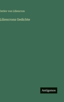 Liliencrons Gedichte (German Edition) 3563176744 Book Cover