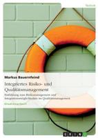 Integriertes Risiko- Und Qualitatsmanagement 3638695123 Book Cover