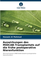 Auswirkungen des MIDCAB-Transplantats auf die frühe postoperative Nierenfunktion (German Edition) 6208069769 Book Cover