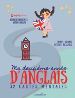 Ma deuxième année d'anglais: 32 cartes mentales 232259735X Book Cover