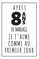 Noces De Coquelicot, Carnet De Notes: Idée Cadeau Original Et Utile Pour Célébrer 8 Ans De Mariage, Pour Elle Ou Pour Lui (French Edition) 1688866639 Book Cover